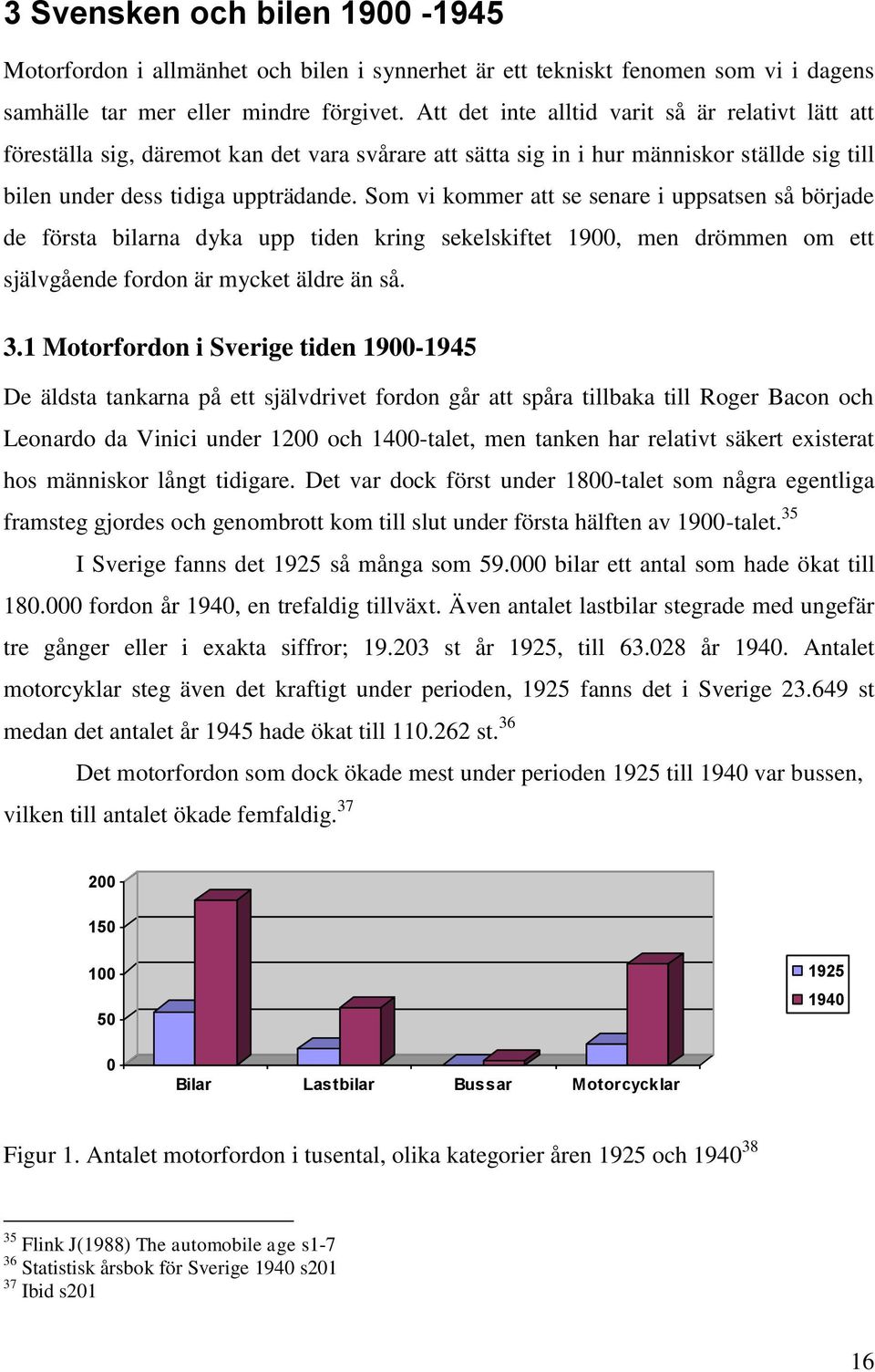 Som vi kommer att se senare i uppsatsen så började de första bilarna dyka upp tiden kring sekelskiftet 1900, men drömmen om ett självgående fordon är mycket äldre än så. 3.