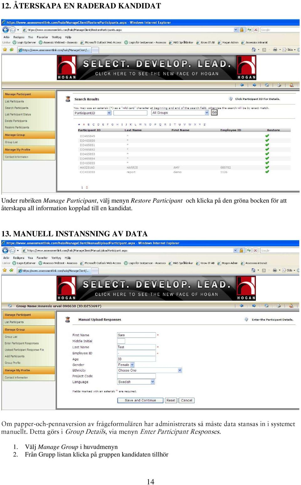 MANUELL INSTANSNING AV DATA lãéaéééêjçåüjééååaîéêëáçåaîñê ÖÉÑçêãìä êéåüaêaçãáåáëíêéêaíëë ã ëíéçaíaëíaåëaëáåáëóëíéãéí