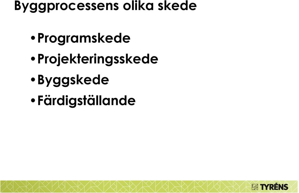 Projekteringsskede