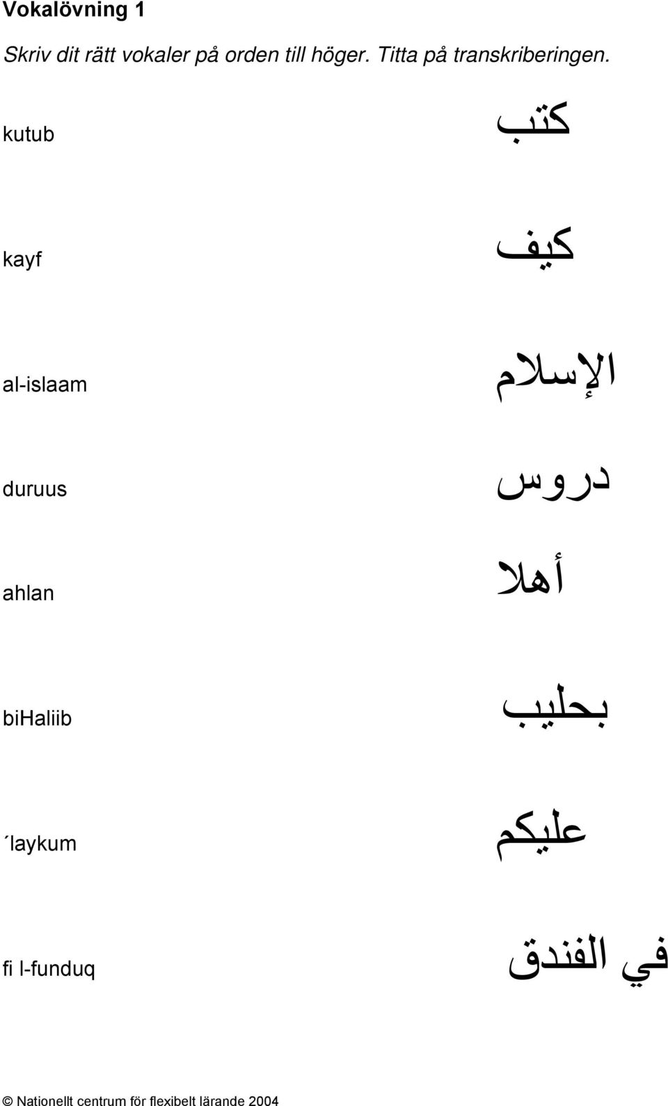 kutub آتب kayf آيف al-islaam الا سلام duruus