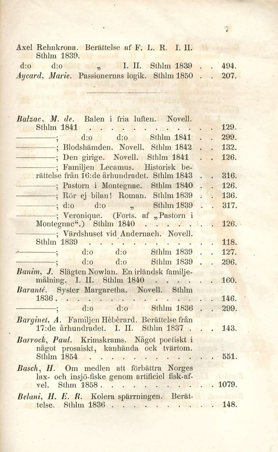 Sthlm 1840 ; Rör ej bilan!