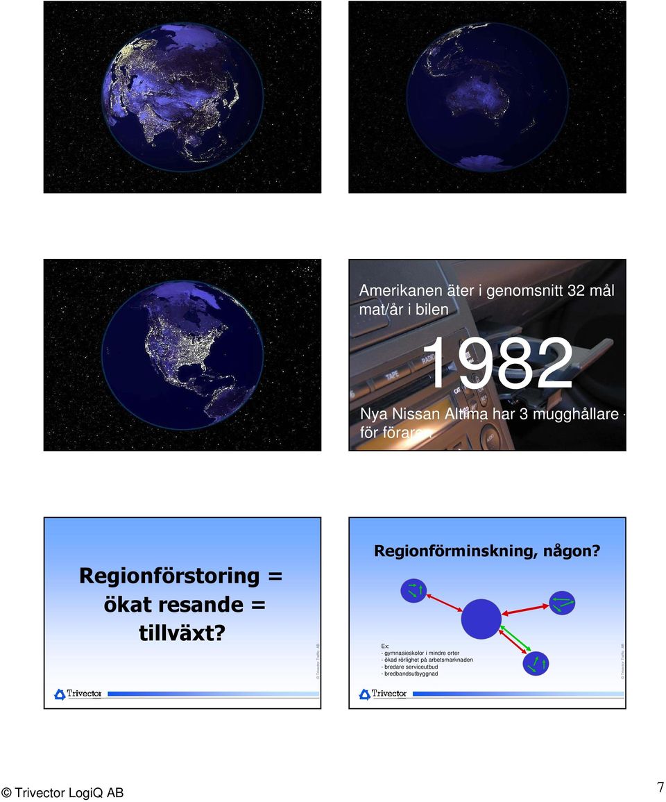 tillväxt? Regionförminskning, någon?