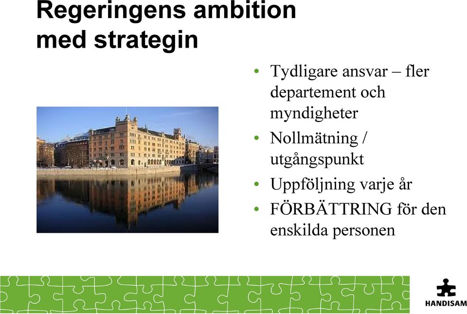 myndigheter Nollmätning / utgångspunkt