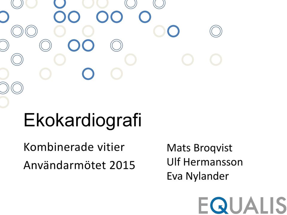 Användarmötet 2015 Mats