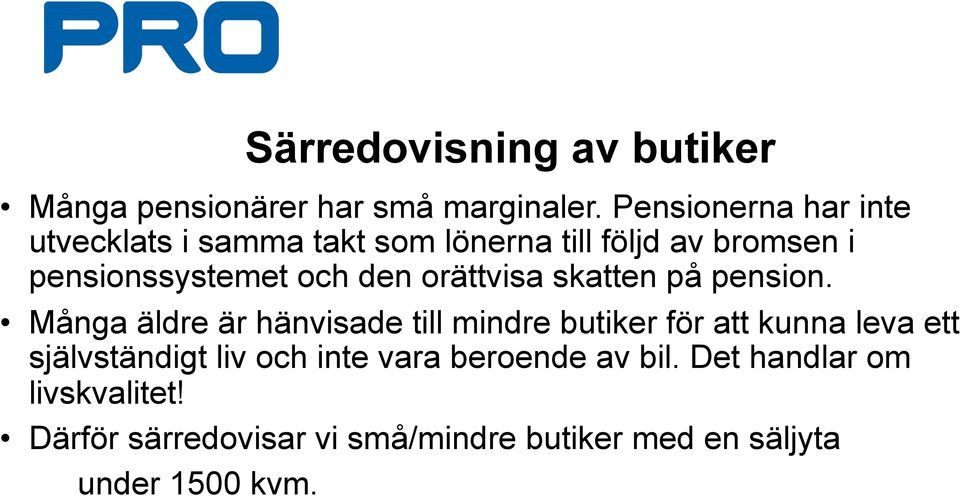 den orättvisa skatten på pension.