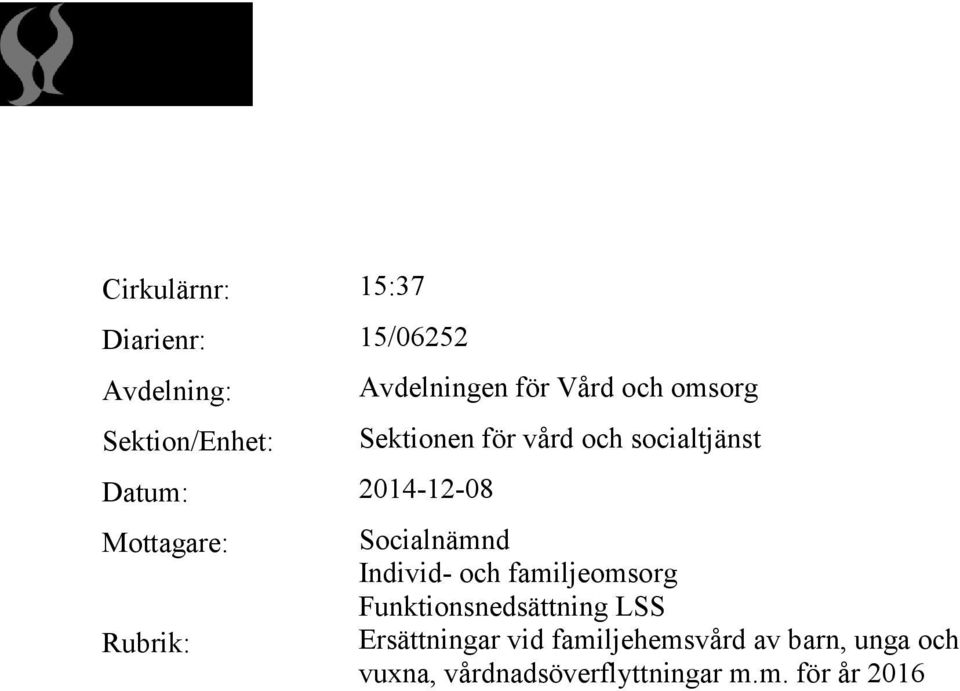 socaltjänst Socalnämnd Indvd- famljeomsorg Funktonsnedsättnng LSS