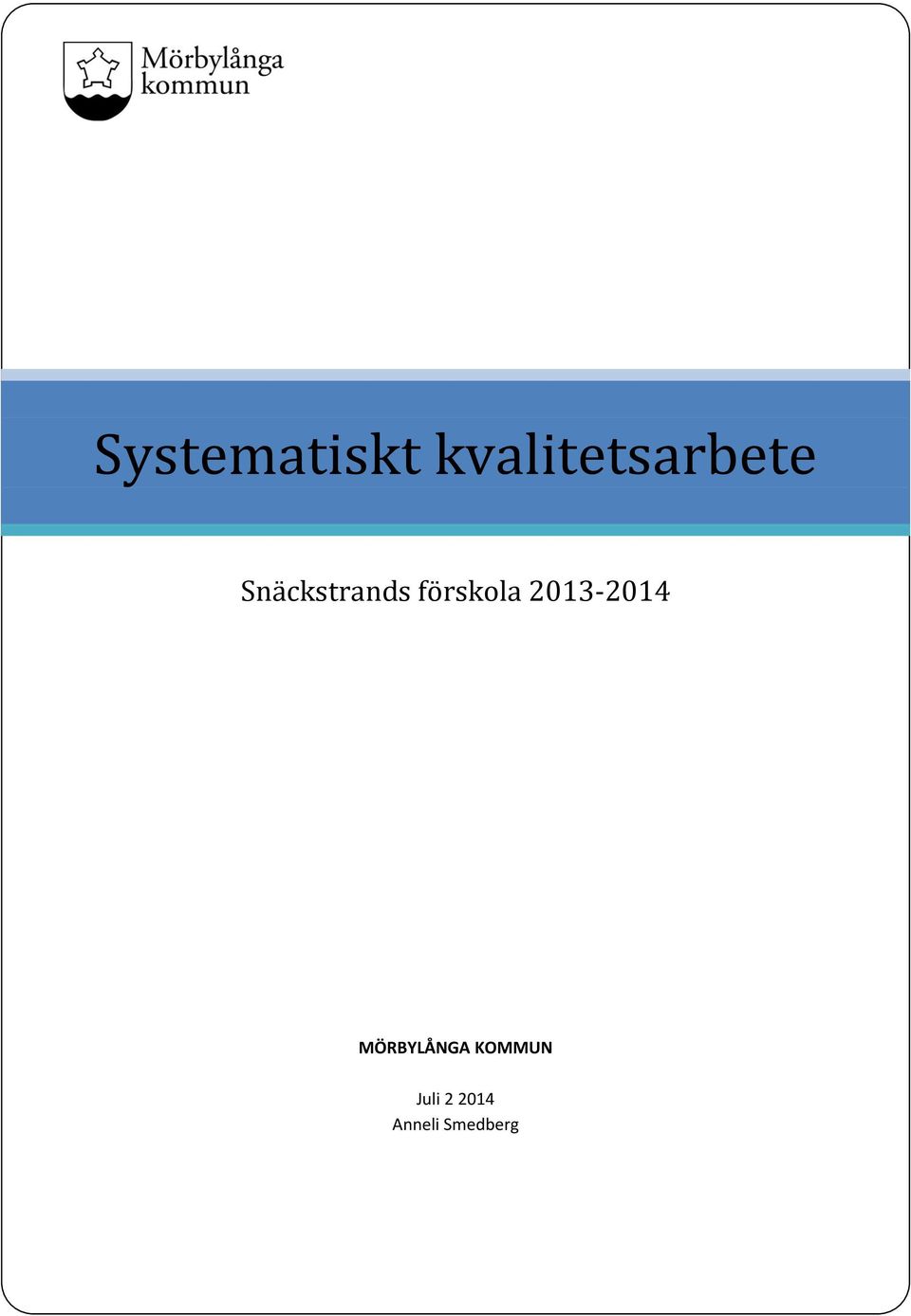 Snäckstrands förskola