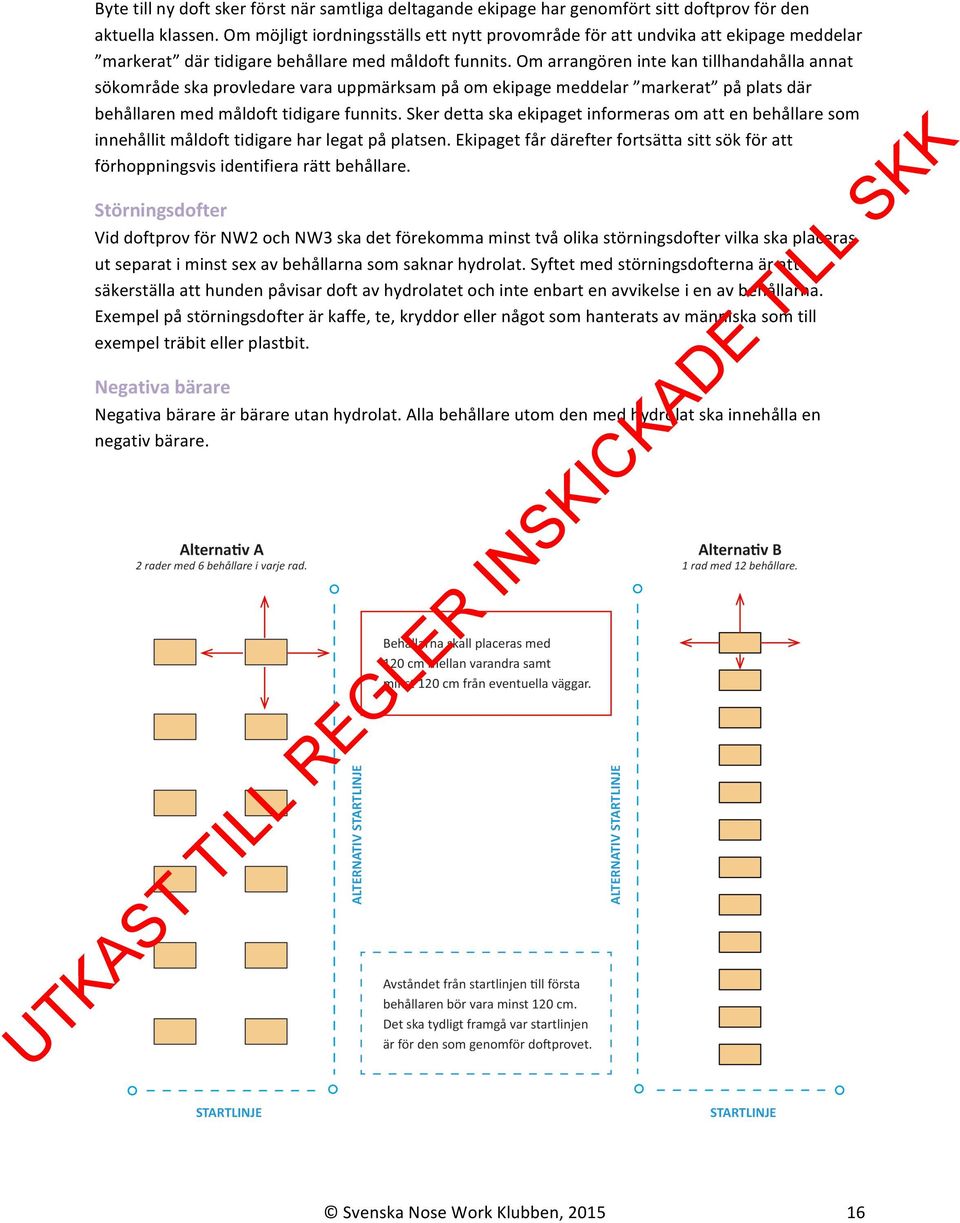 omarrangörenintekantillhandahållaannat sökområdeskaprovledarevarauppmärksampåomekipagemeddelar markerat påplatsdär behållarenmedmåldofttidigarefunnits.