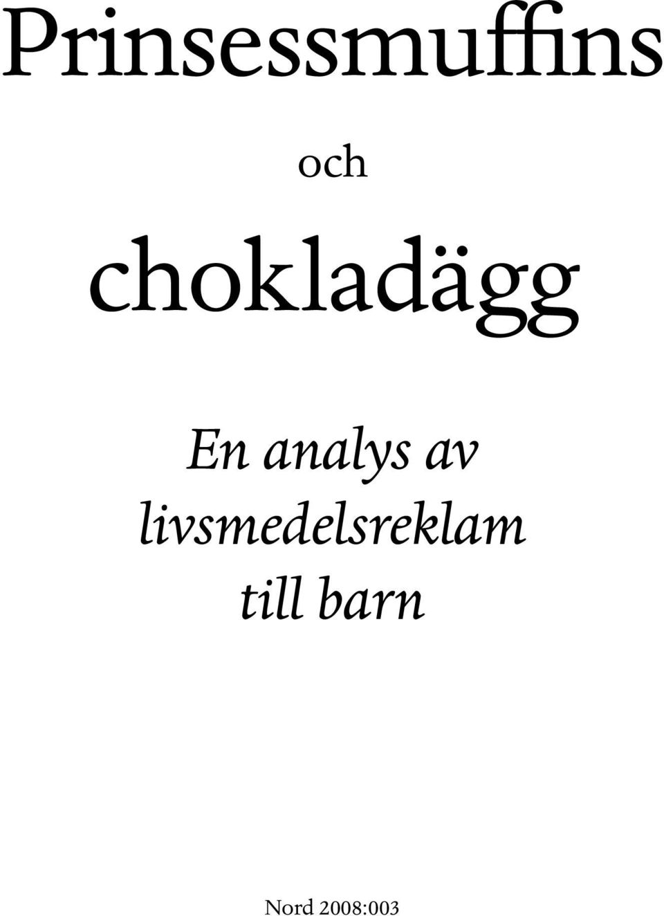 av livsmedelsreklam