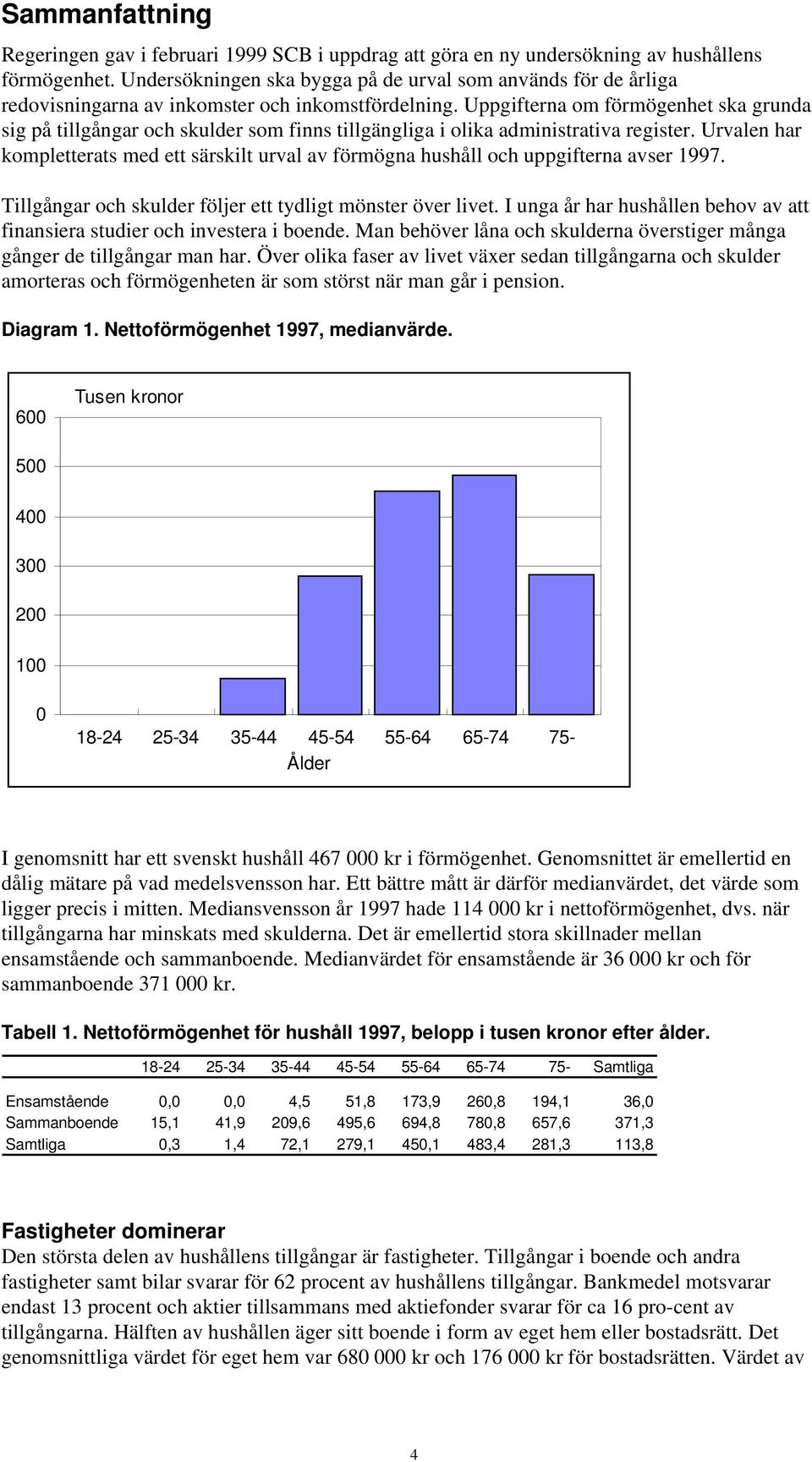 Uppgifterna om förmögenhet ska grunda sig på tillgångar och skulder som finns tillgängliga i olika administrativa register.