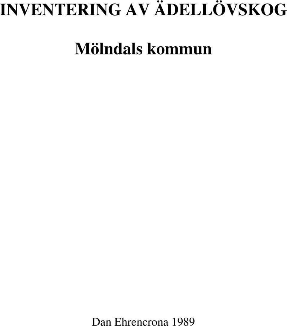 Mölndals kommun