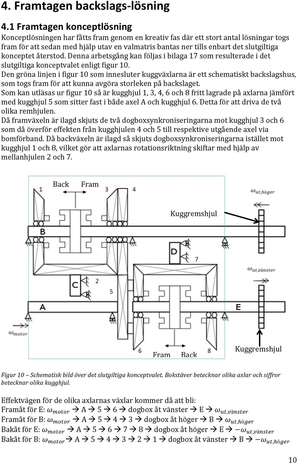 slutgiltiga konceptet återstod. Denna arbetsgång kan följas i bilaga 17 som resulterade i det slutgiltiga konceptvalet enligt figur 10.