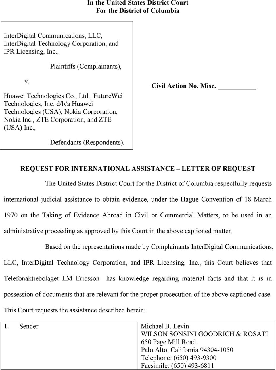 Defendants (Respondents).