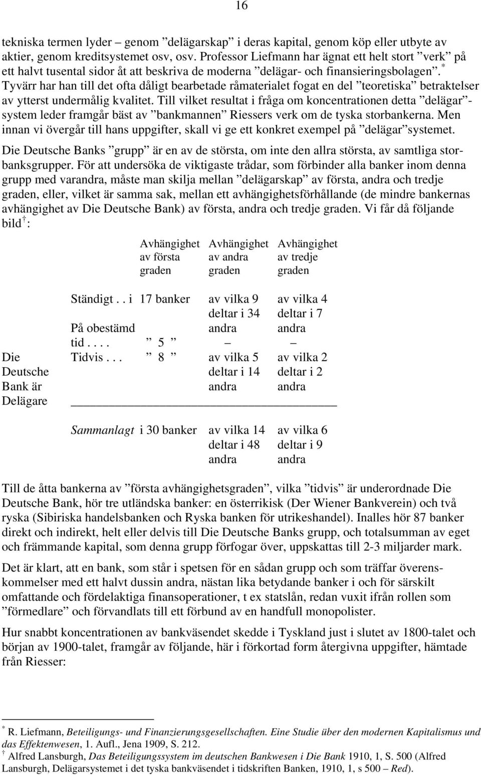 * Tyvärr har han till det ofta dåligt bearbetade råmaterialet fogat en del teoretiska betraktelser av ytterst undermålig kvalitet.