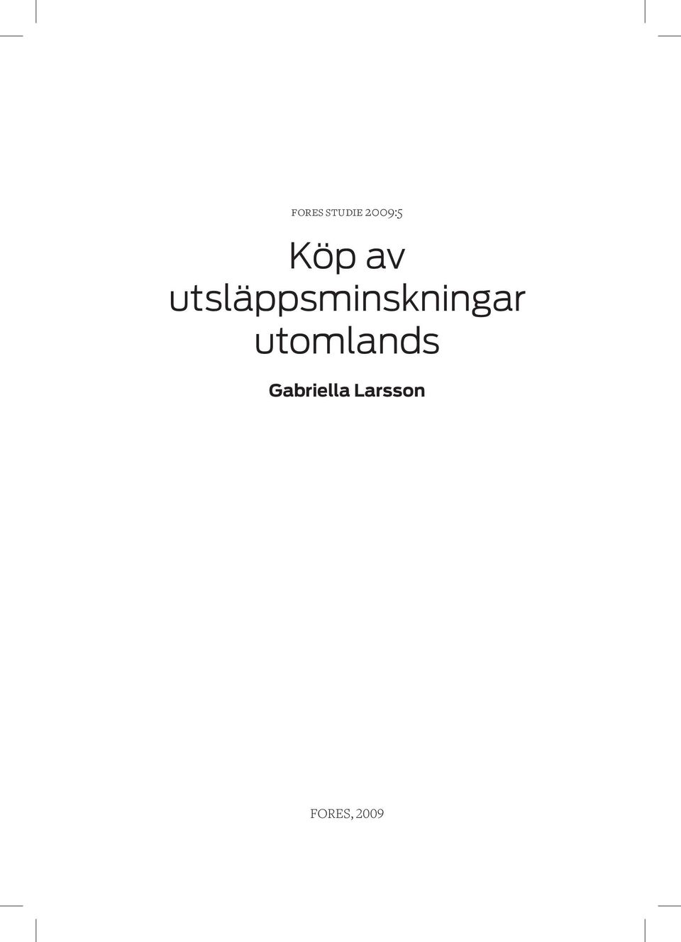 utsläppsminskningar