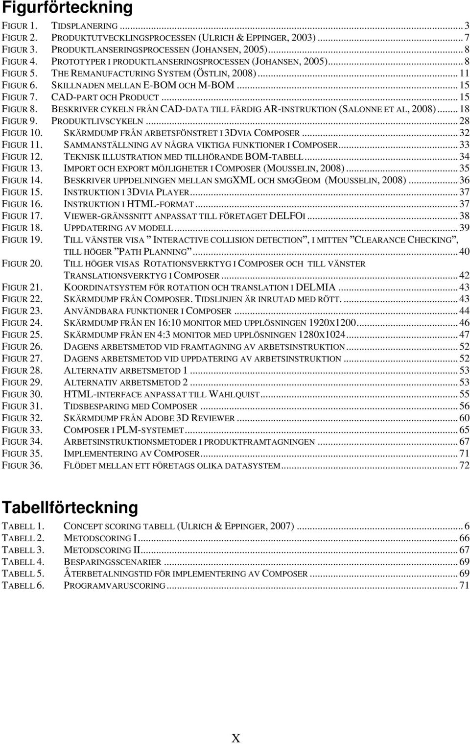 .. 15 FIGUR 8. BESKRIVER CYKELN FRÅN CAD-DATA TILL FÄRDIG AR-INSTRUKTION (SALONNE ET AL, 2008)... 18 FIGUR 9. PRODUKTLIVSCYKELN... 28 FIGUR 10. SKÄRMDUMP FRÅN ARBETSFÖNSTRET I 3DVIA COMPOSER.