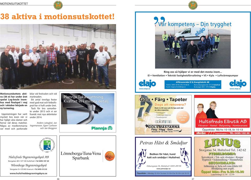 .. El Ventilation Tekniks förvaltning www.elajo.