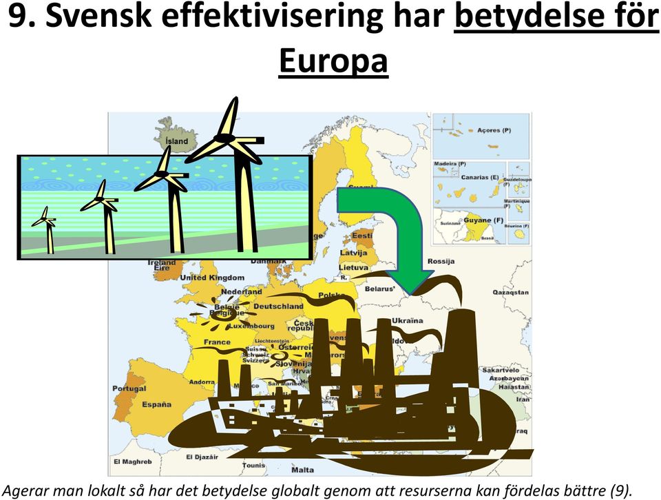 lokalt så har det betydelse globalt