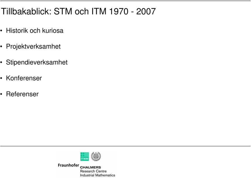 kuriosa Projektverksamhet