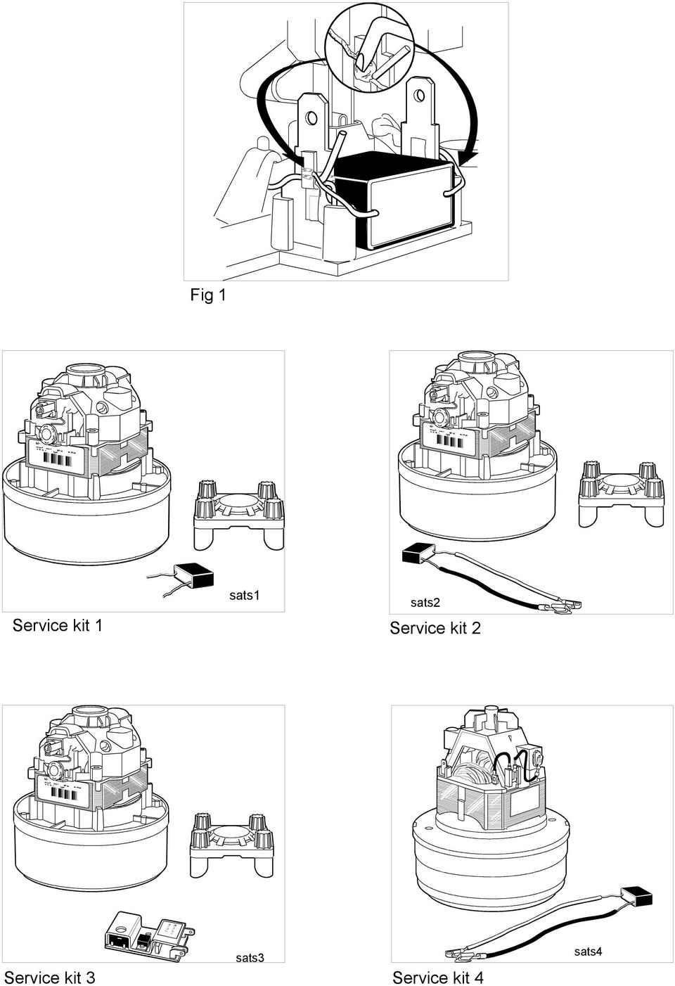 kit 2 sats3 Service