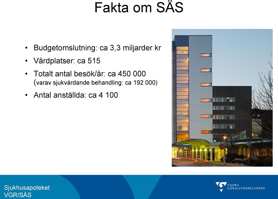 antal besök/år: ca 450 000 (varav