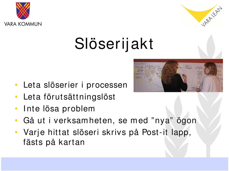 verksamheten, se med nya ögon Varje hittat
