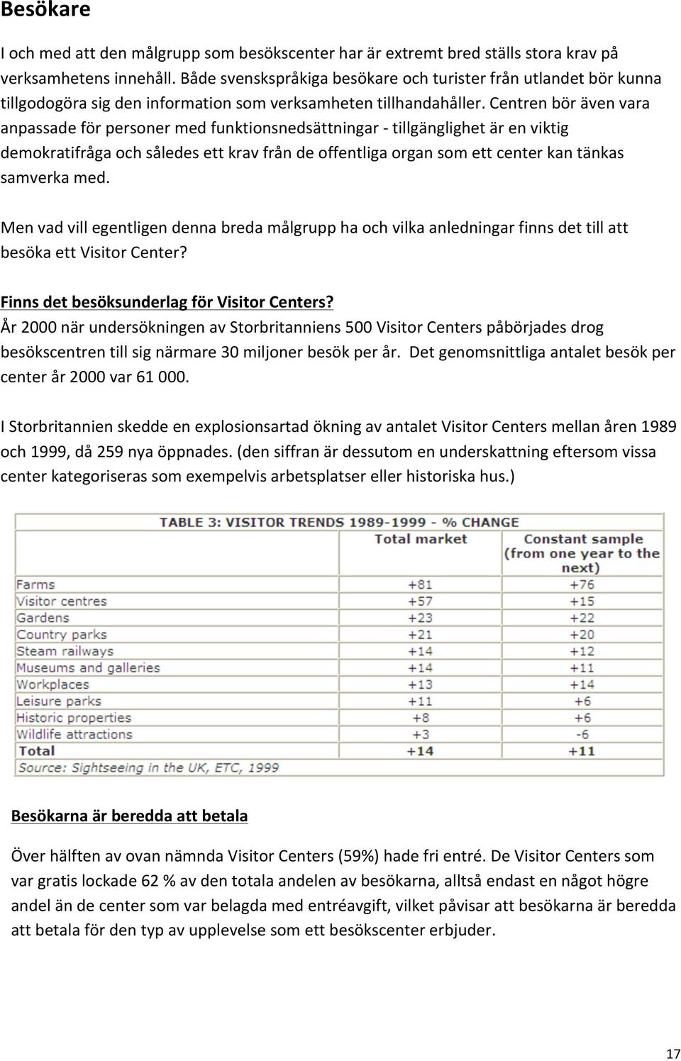 Centren bör även vara anpassade för personer med funktionsnedsättningar - tillgänglighet är en viktig demokratifråga och således ett krav från de offentliga organ som ett center kan tänkas samverka