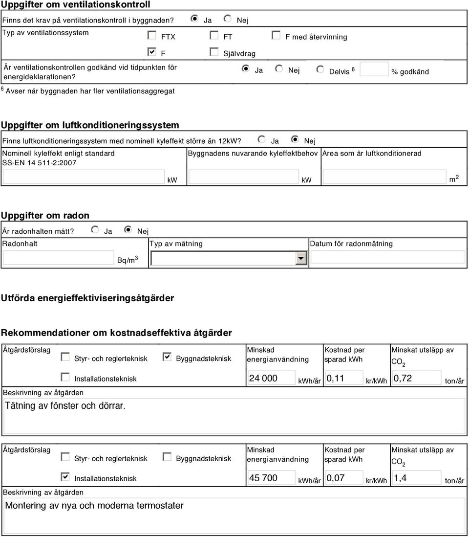 nominell kyleffekt större än 12kW?