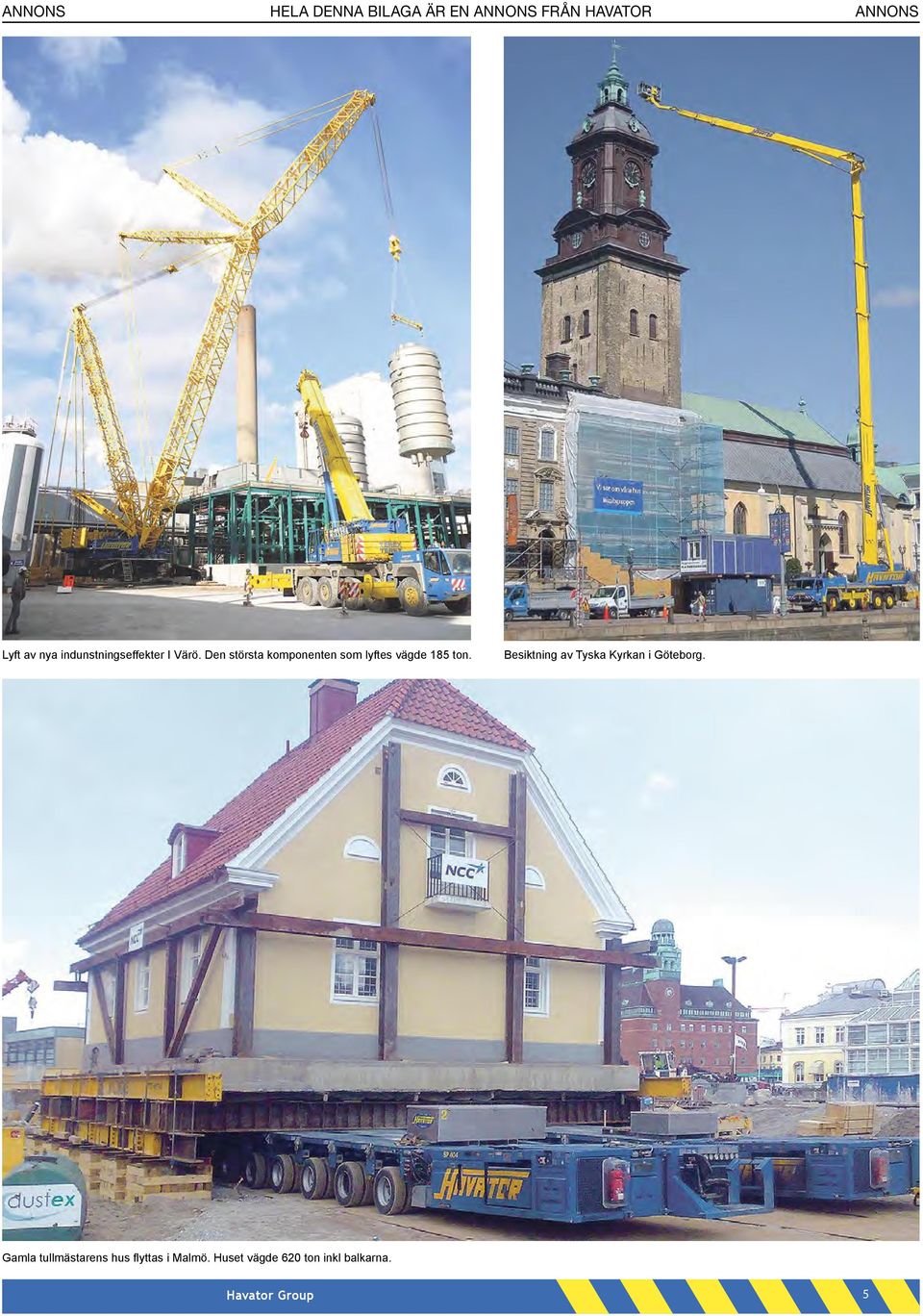 Besiktning av Tyska Kyrkan i Göteborg.