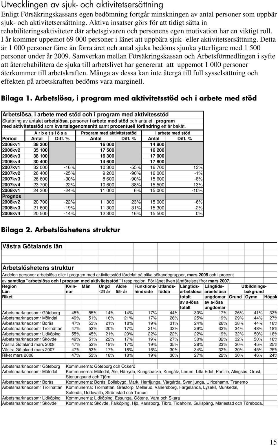 I år kommer uppemot 69 000 personer i länet att uppbära sjuk- eller aktivitetsersättning.