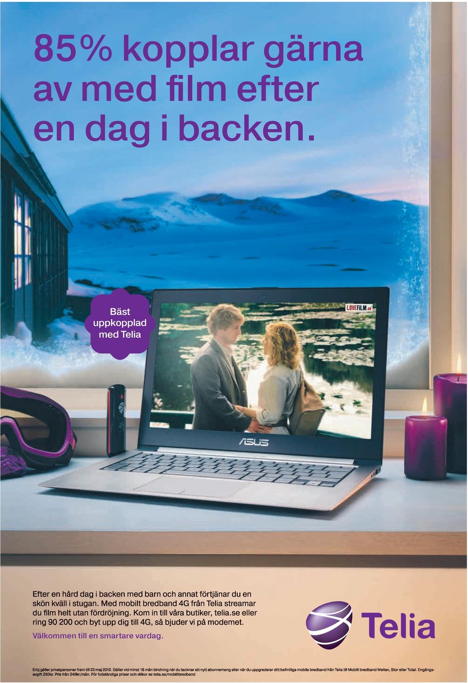 Bäst uppkopplad med Telia