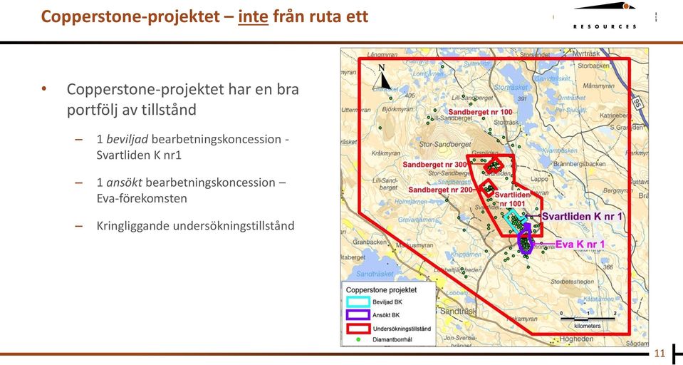 beviljad bearbetningskoncession - Svartliden K nr1 1