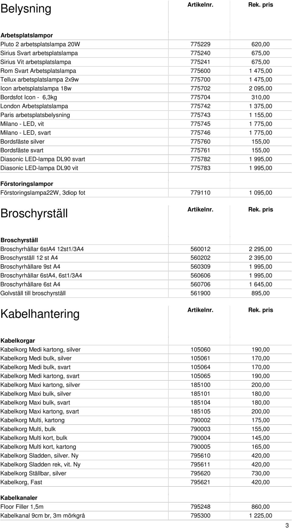 155,00 Milano - LED, vit 775745 1 775,00 Milano - LED, svart 775746 1 775,00 Bordsfäste silver 775760 155,00 Bordsfäste svart 775761 155,00 Diasonic LED-lampa DL90 svart 775782 1 995,00 Diasonic