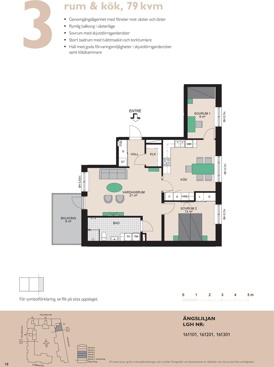 m² VARDASRUM 1 m² HA HA 13 m² 13 m² 1 1 1 PEARATA PEARATA ör symbolförklaring, se flik på sista uppslaget.