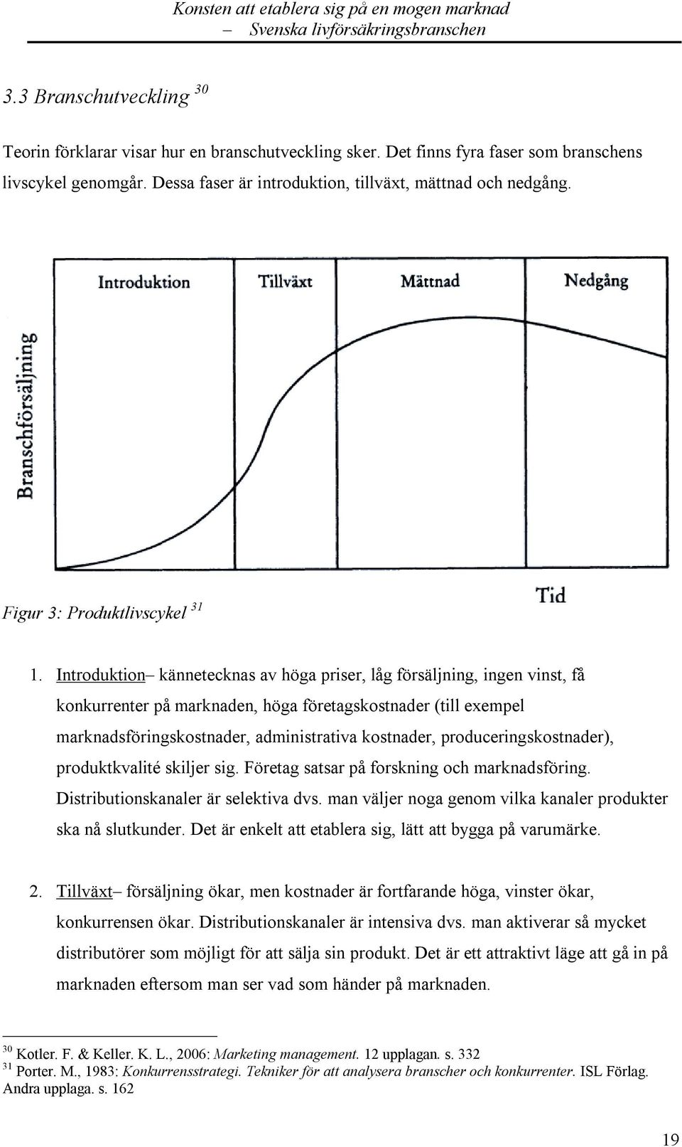 Introduktion kännetecknas av höga priser, låg försäljning, ingen vinst, få konkurrenter på marknaden, höga företagskostnader (till exempel marknadsföringskostnader, administrativa kostnader,