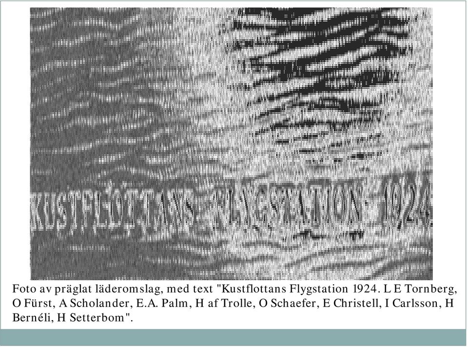 L E Tornberg, O Fürst, A 