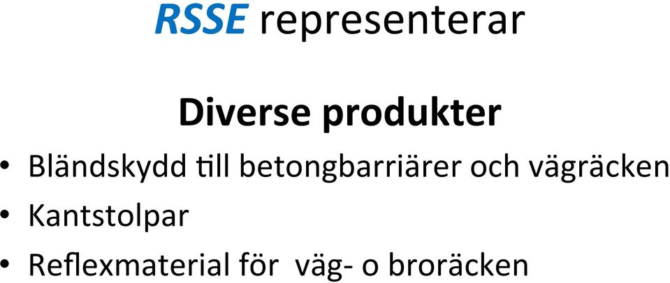 betongbarriärer och vägräcken
