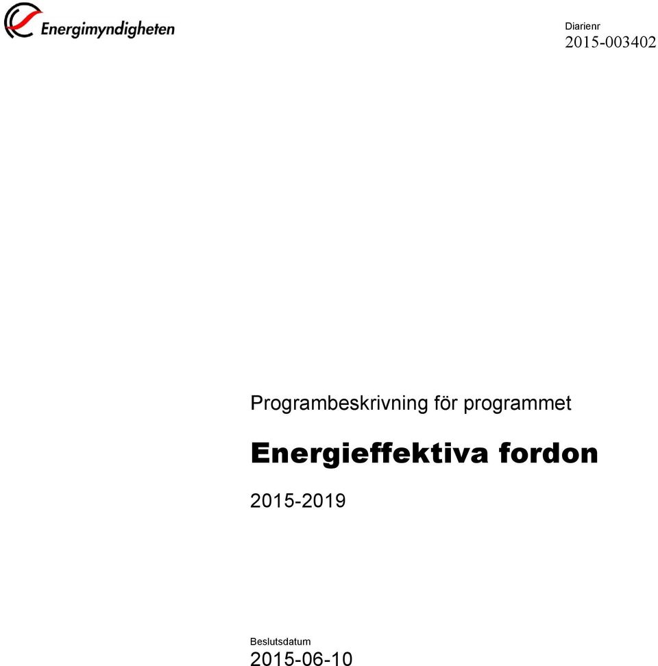 programmet Energieffektiva