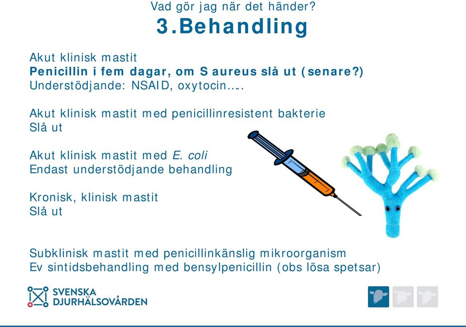 ) Understödjande: NSAID, oxytocin.