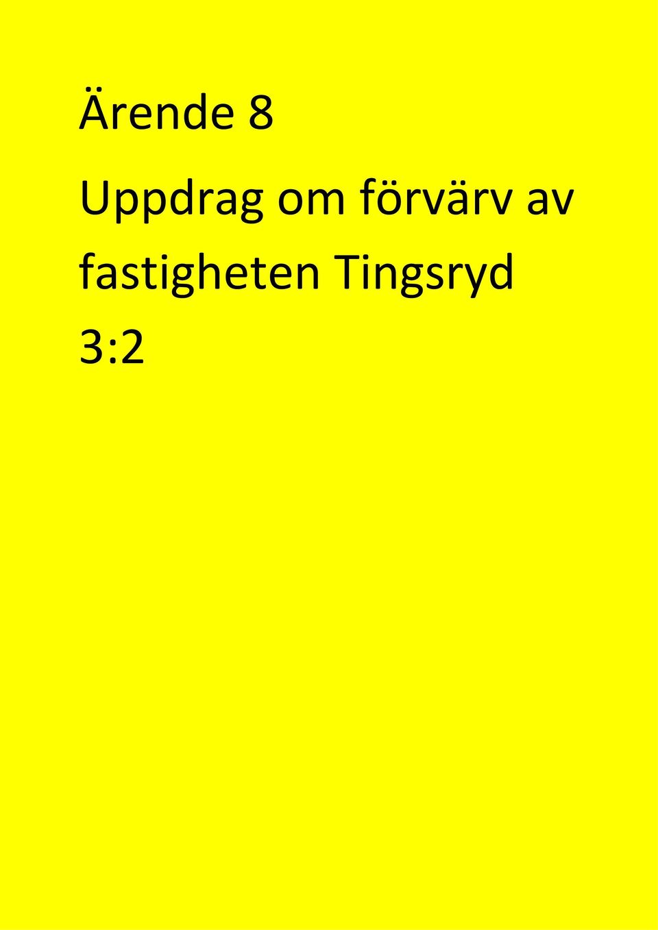 förvärv av