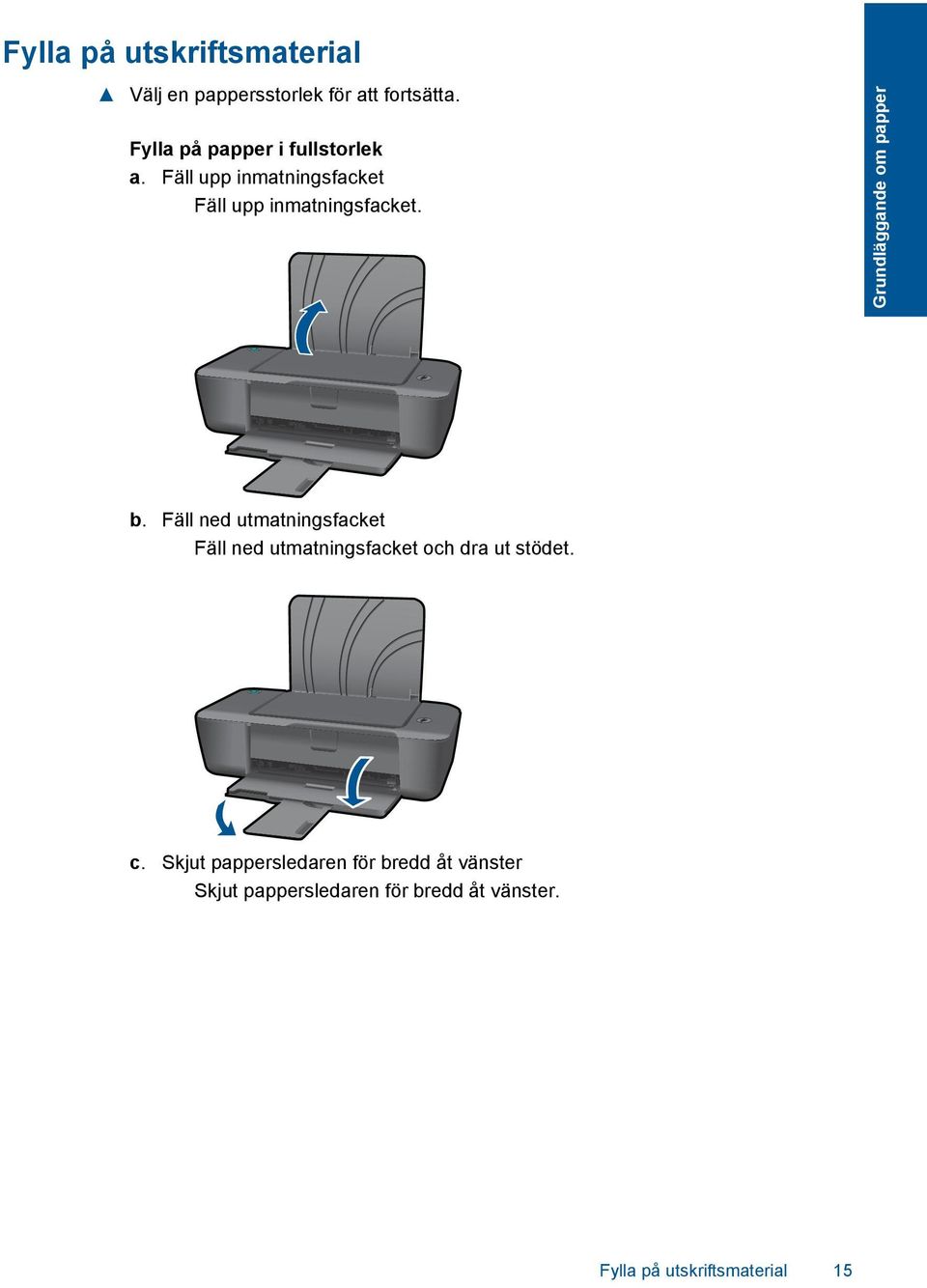 Grundläggande om papper b.