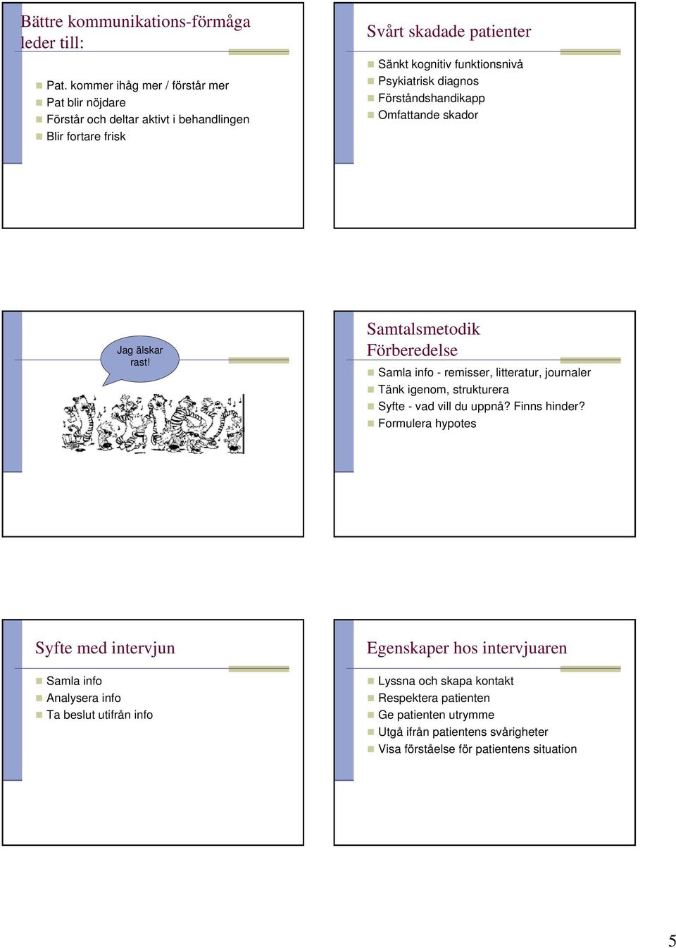 Psykiatrisk diagnos Förståndshandikapp Omfattande skador Jag älskar rast!