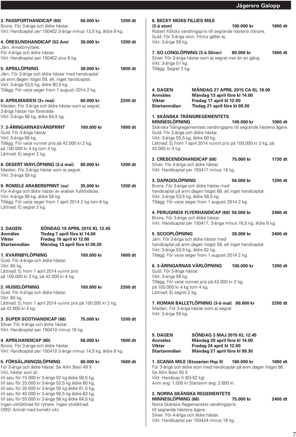 WENDES ARTILLERIREGEMENTES CUP 1 (52 Am) 38.000 kr 1730 dt Järn. Amatörryttare För 4-åriga och äldre hästar. Vikt: Handicaptal per 150424 plus 8 kg. 7. VÅRTESTEN (3-å) 100.