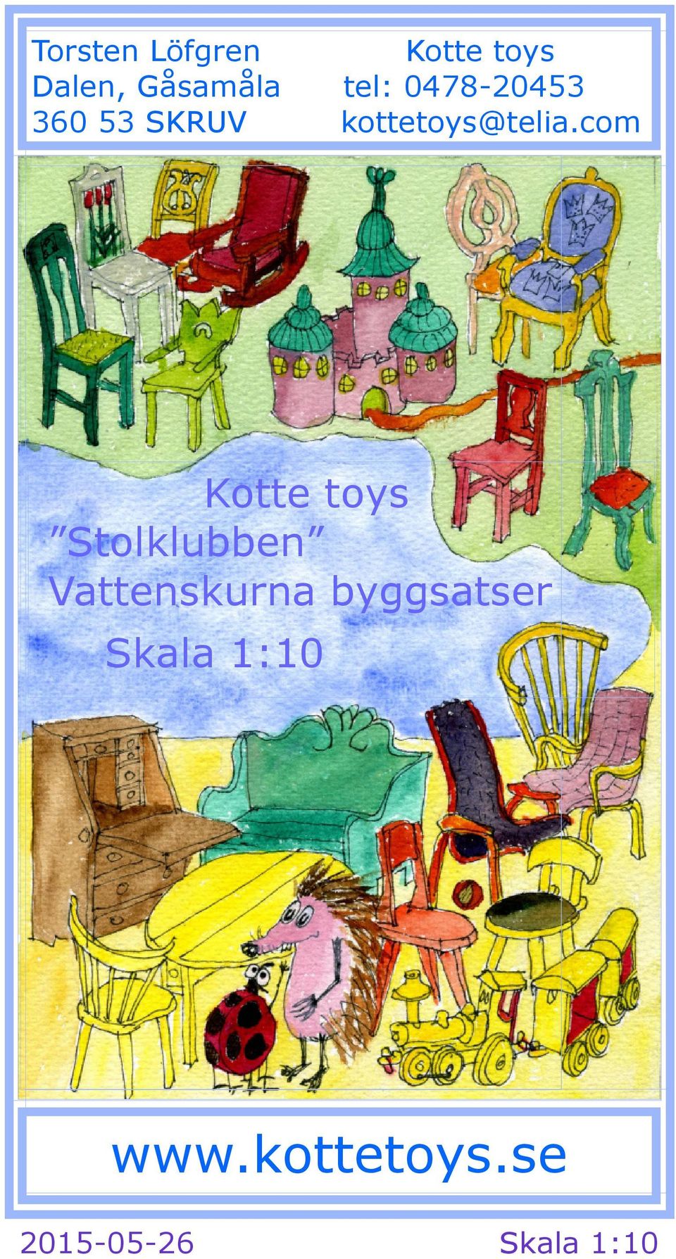 com Kotte toys Stolklubben Vattenskurna