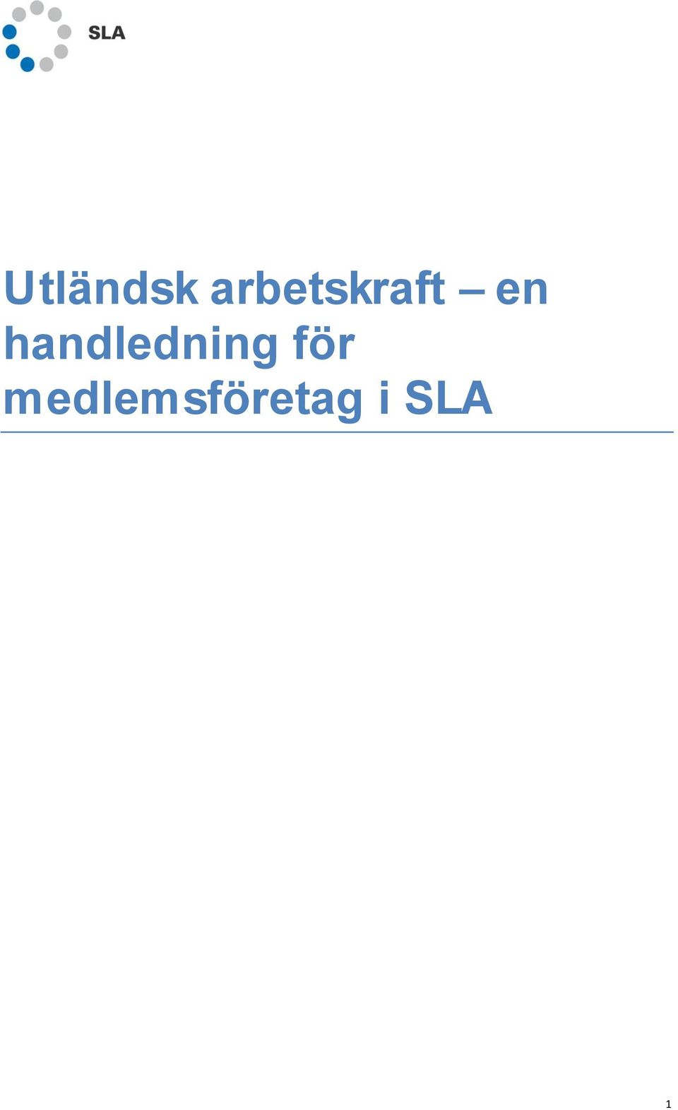 handledning för