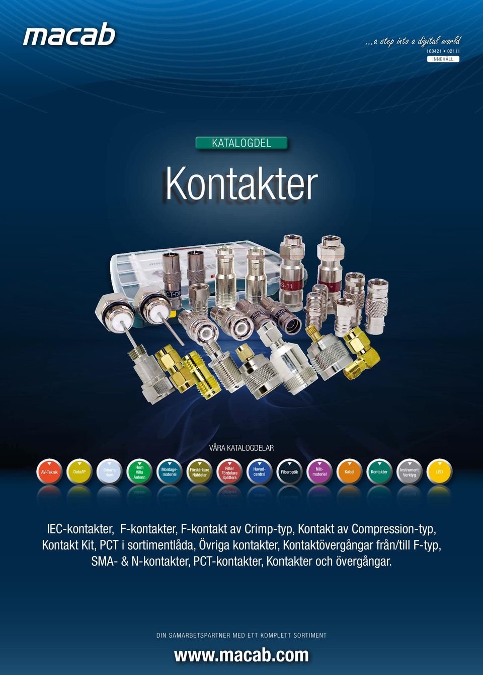 Villa Hem Fördelare Splitters Nätmateriel Kabel Kontakter Instrument Verktyg LED Splitters Antenn Data/IP AV-Teknik Fiberoptik Kontakter Kabel LED IEC-kontakter, F-kontakter,