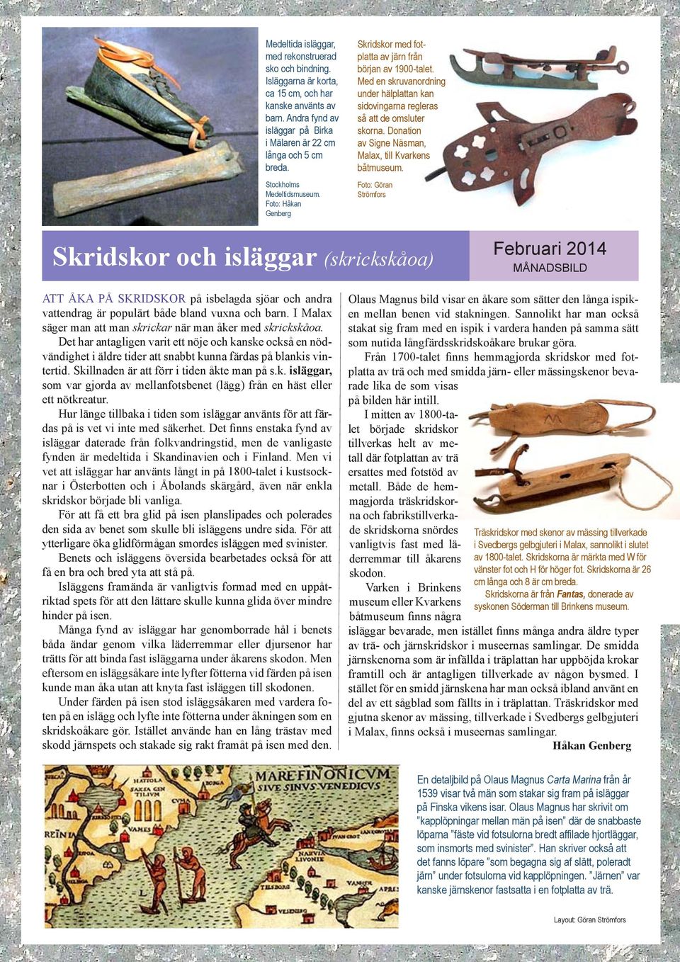 Donation av Signe Näsman, Malax, till Kvarkens båtmuseum.