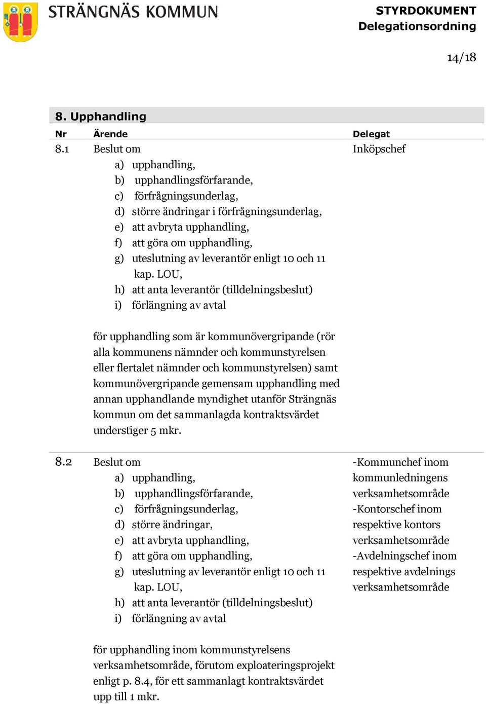 leverantör enligt 10 och 11 kap.