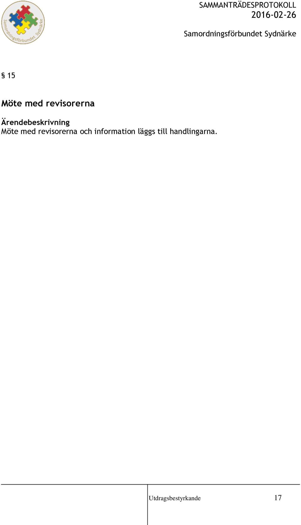 information läggs till