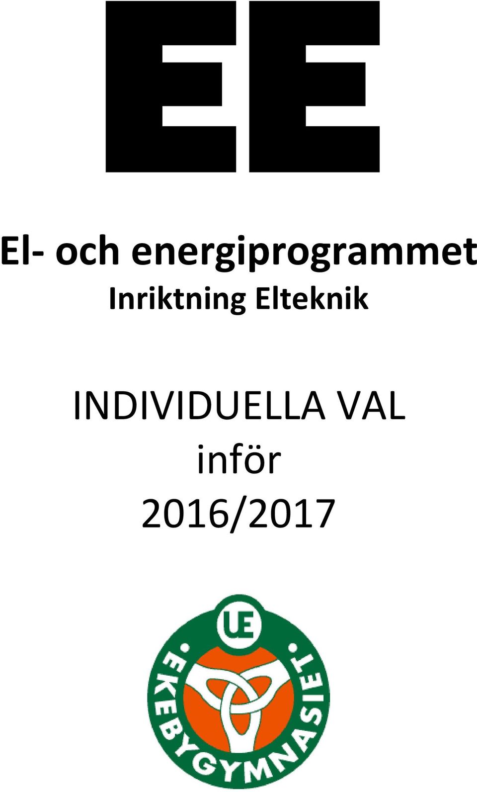 Inriktning Elteknik